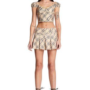 I.AM.GIA CARMEL TOP AND SKIRT